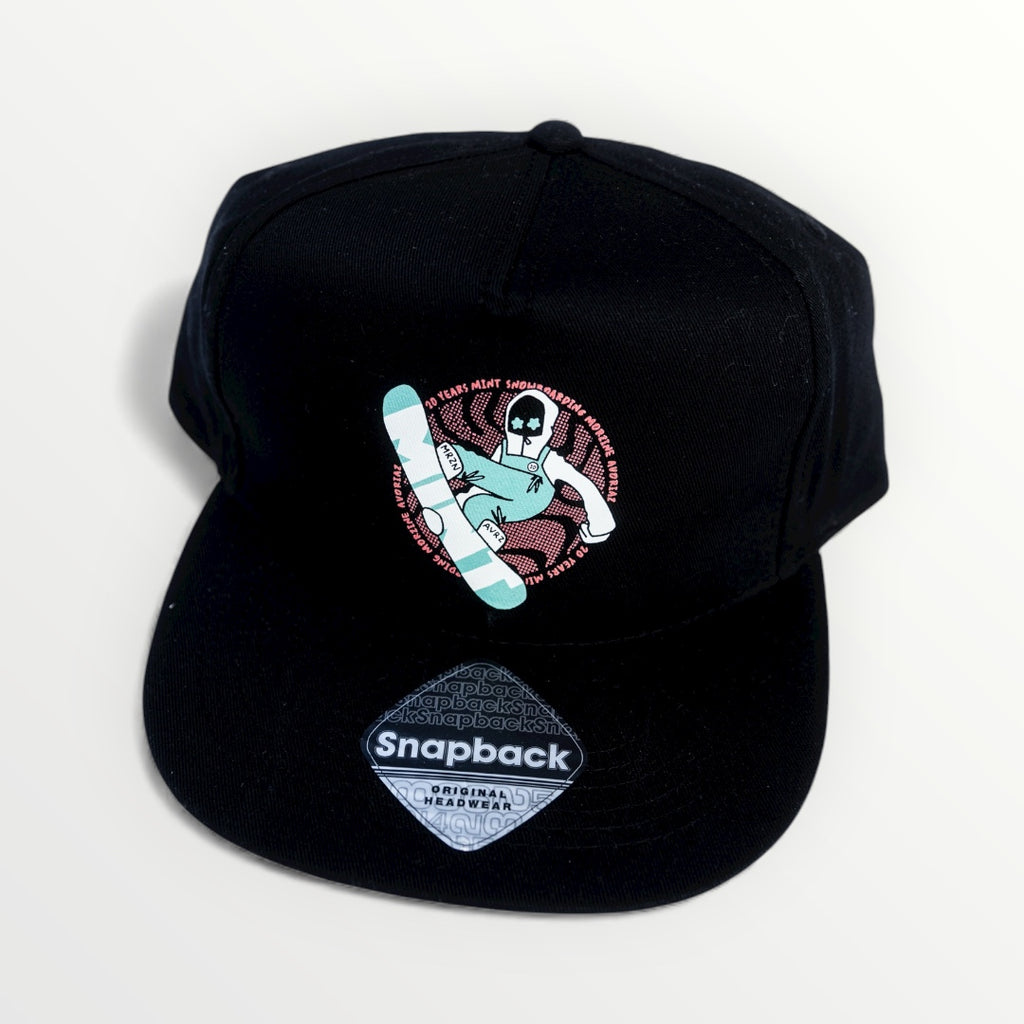 Kids Crotty Snowboarder Cap in black