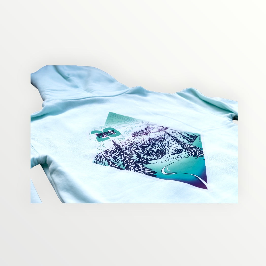 Adults RP Roberts Hoodie in mint