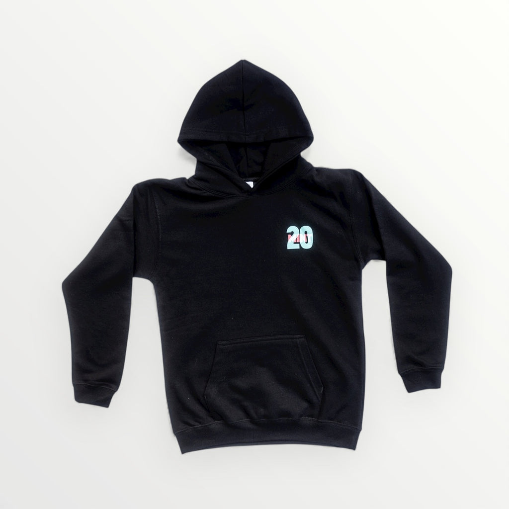 Kids Snowboarder Hoodie in Black