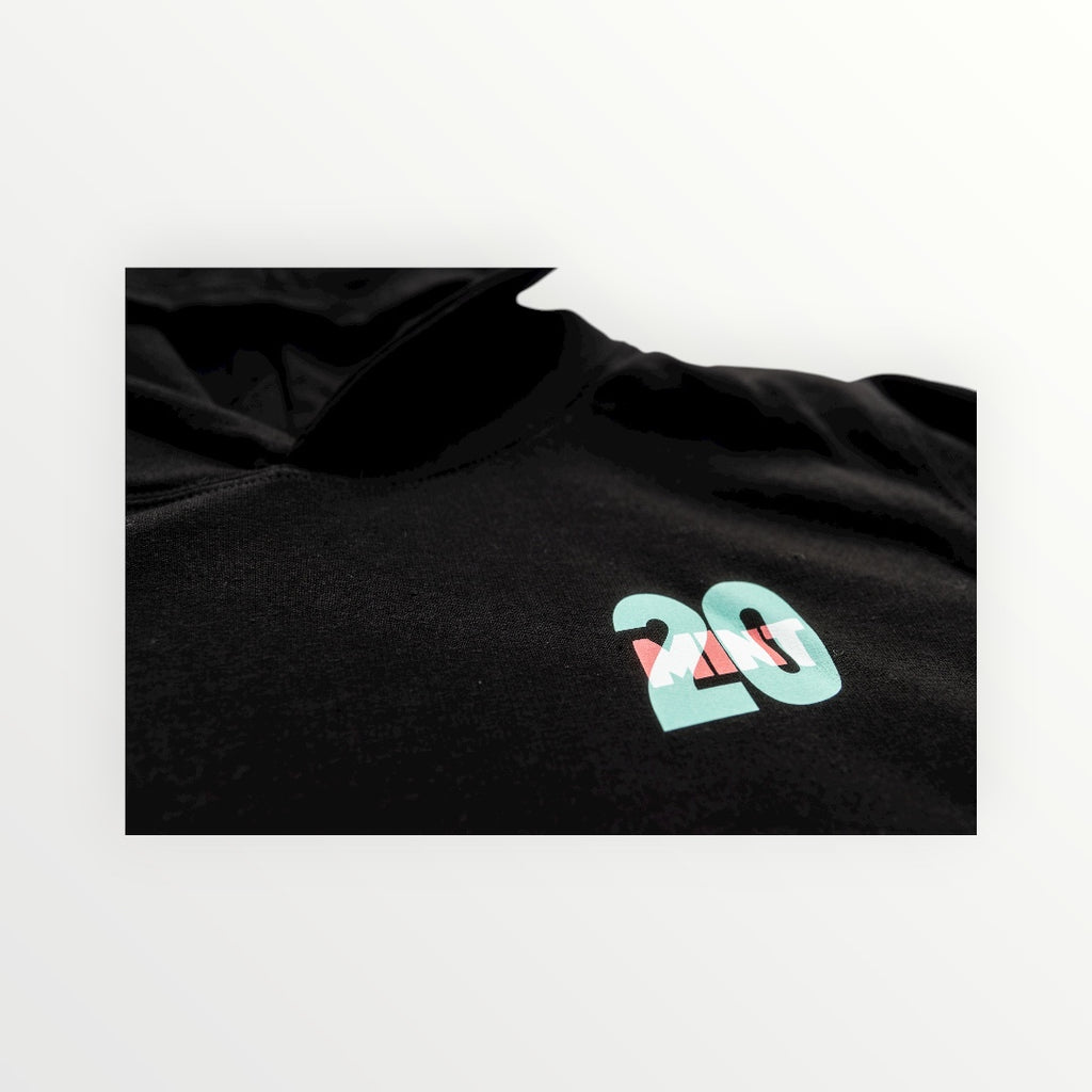 Kids Snowboarder Hoodie in Black