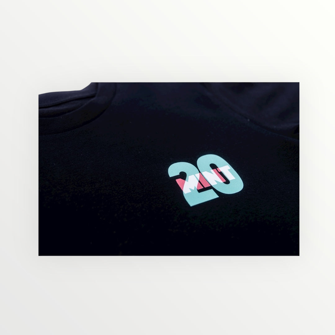 Kids Crotty Snowboarder Tee in black