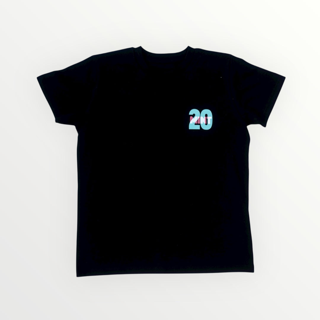 Kids Crotty Snowboarder Tee in black